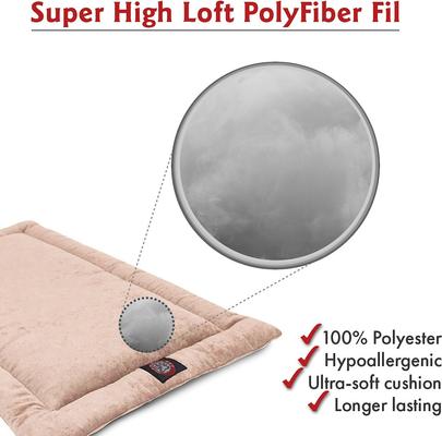 Show full view: Majestic Pet Villa Personalized Crate Mat Dog Bed, Pearl, X-Small slide 3 of 8