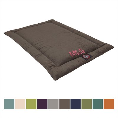 Majestic Pet Majestic Pet Villa Personalized Crate Mat Dog Bed, Storm, X-Large