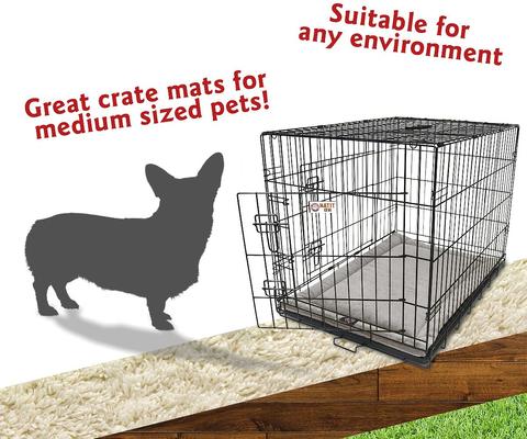 Show full view: Majestic Pet Villa Personalized Crate Mat Dog Bed, Vintage, Medium slide 5 of 8