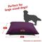 Show in main carousel: Majestic Pet Villa Personalized Pillow Cat & Dog Bed, Aubergine, Large slide 3 of 6