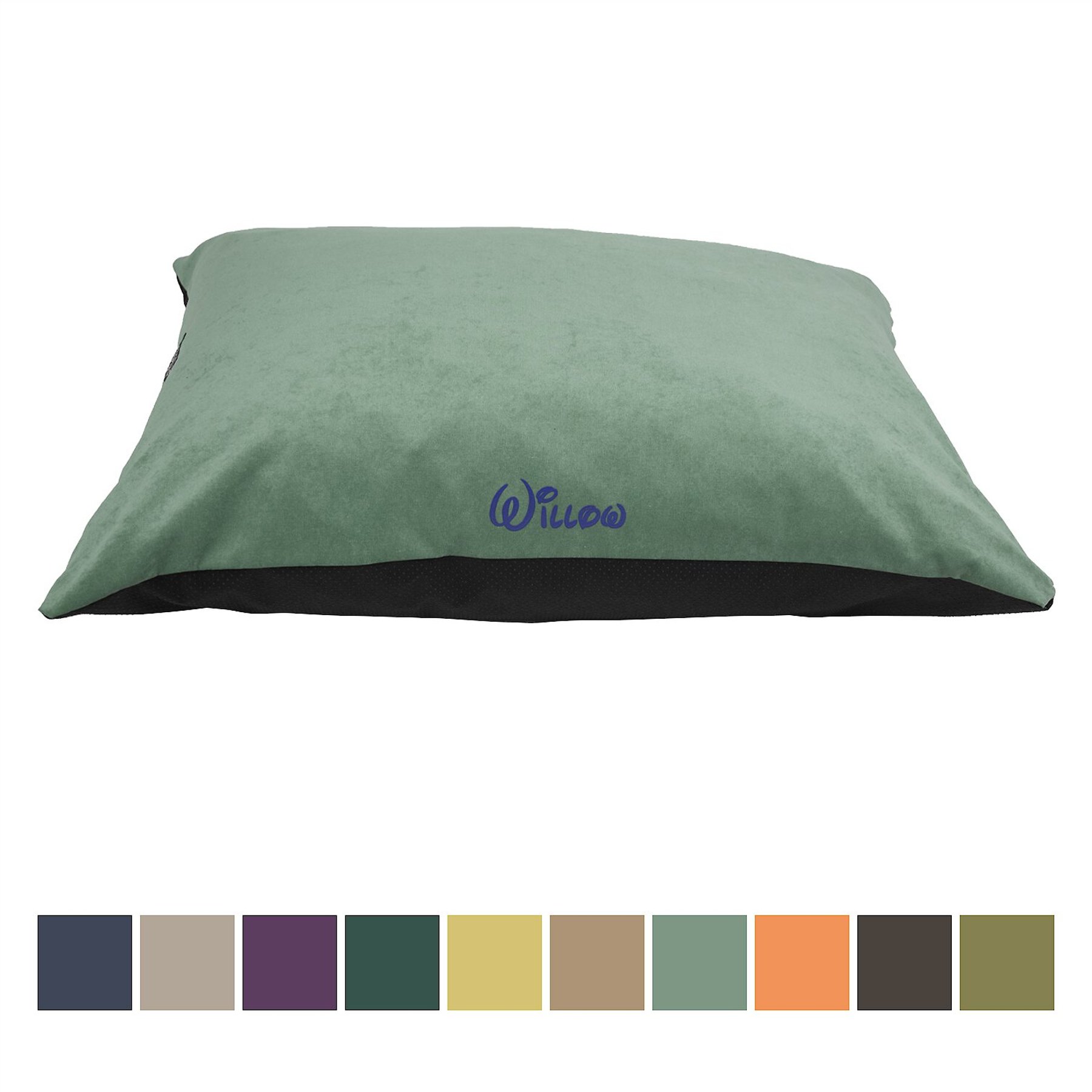 Majestic Pet Villa Personalized Pillow Cat & Dog Bed, Azure, Small/Medium