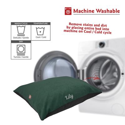 Show full view: Majestic Pet Villa Personalized Pillow Cat & Dog Bed, Marine, Large slide 5 of 6