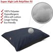 Show in main carousel: Majestic Pet Villa Super Value Dog Bed, Navy Blue, Large slide 3 of 5