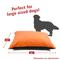 Show in main carousel: Majestic Pet Villa Super Value Dog Bed, Orange, Large slide 2 of 5
