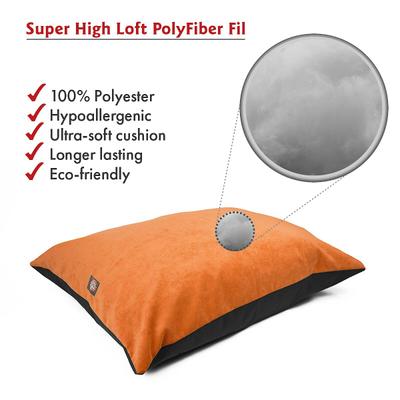 Show full view: Majestic Pet Villa Super Value Dog Bed, Orange, Large slide 3 of 5