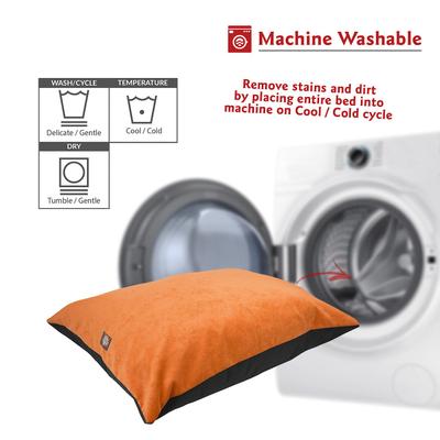 Show full view: Majestic Pet Villa Super Value Dog Bed, Orange, Large slide 5 of 5