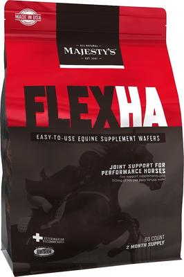 Show full view: Majesty's Flex HA Joint Support Wafers Horse Supplement, 60 count slide 1 of 5