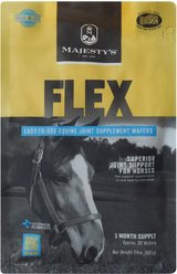 Majesty's Flex Joint Support Wafers Horse Supplement, 30 count slide 1 of 4