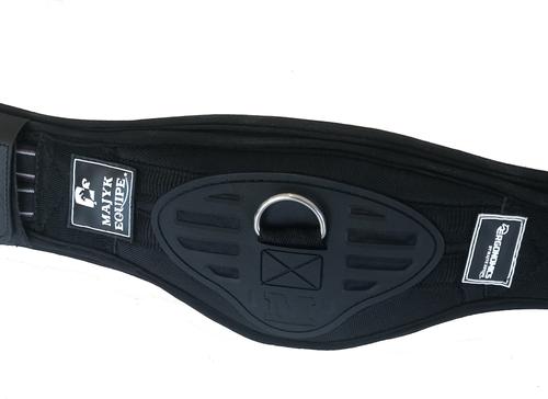 Show full view: Majyk Equipe Spur Saver Buckle Cover Dressage Horse Girth, 32-in slide 3 of 3