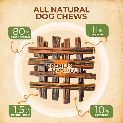Show full view: Makondo Pets Gullet Eshophagus Sticks Dog Treats, 24 count slide 5 of 9