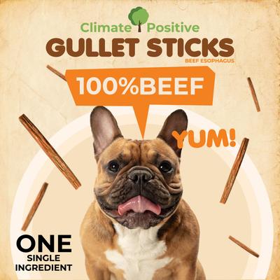 Show full view: Makondo Pets Gullet Eshophagus Sticks Dog Treats, 24 count slide 6 of 9
