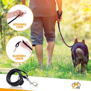 Malabi Carbon Fiber Bicycle Attachment Rotating Dog Bike Leash