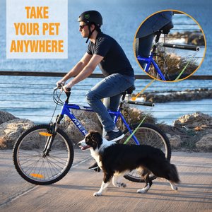 Malabi Carbon Fiber Bicycle Attachment Rotating Dog Bike Leash