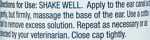 Show full view: MalAcetic Otic Cleanser for Dogs & Cats, 16-fl oz bottle slide 7 of 12