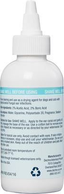 Show full view: MalAcetic Otic Cleanser for Dogs & Cats, 4-fl oz bottle slide 3 of 8