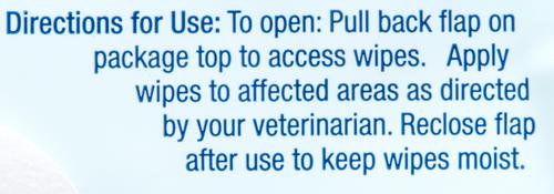 Show full view: MalAcetic Wet Wipes for Dogs & Cats, 25 count pack slide 6 of 10