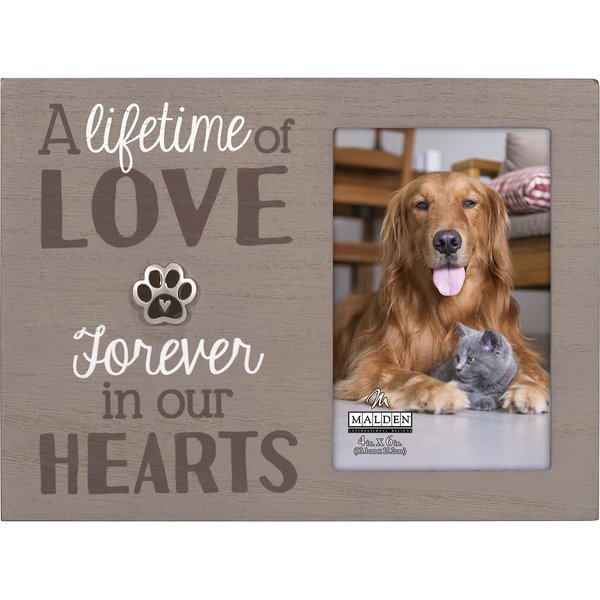 Malden International Designs "A Lifetime of Love" Memorial Picture Frame, 4 x 6-in