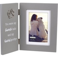 Malden International Designs Memorial Hinged Dog & Cat Frame