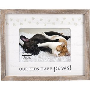 Malden International Designs "Here Comes Santa Paws" Holiday Picture Frame