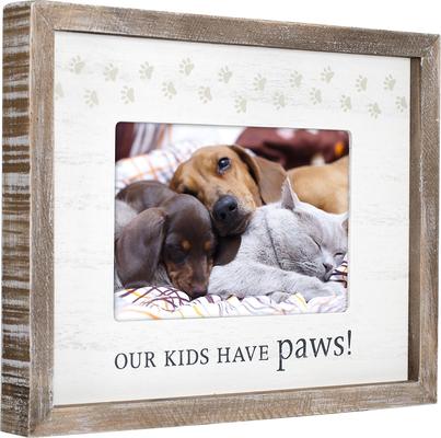 Show full view: Malden International Designs "Our Kids Have Paws" Picture Frame, 4 x 6-in slide 3 of 3