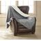 Show in main carousel: Mambe Silky Soft Throw Dog & Cat Blanket, Buff & Dove, Medium, 1 count slide 1 of 4