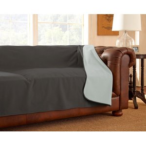 Mambe Waterproof Dog Furniture Cover, Recliner Throw, Slate/Mist