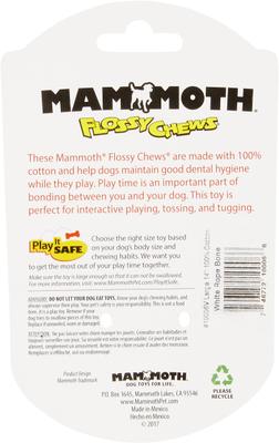 Show full view: Mammoth 100% Cotton Dog Rope Toy, Large slide 6 of 10