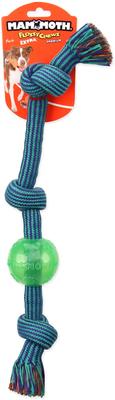 Show full view: Mammoth Braided Tug with TPR Ball for Dogs, Color Varies, Large slide 3 of 8