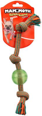 Show full view: Mammoth Braided Tug with TPR Ball for Dogs, Color Varies, Small slide 3 of 10