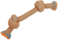 Mammoth Braidys 2 Knot Rope Bone for Dogs, Color Varies, Large