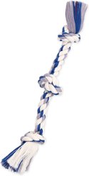 Mammoth Cottonblend 3 Knot Dog Rope Toy, Color Varies, Mini