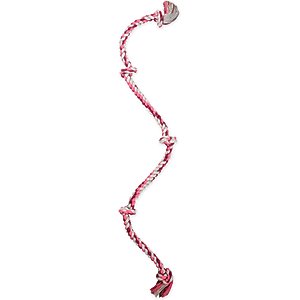 Mammoth Cottonblend 5 Knot Dog Rope Toy, Color Varies, XX-Large
