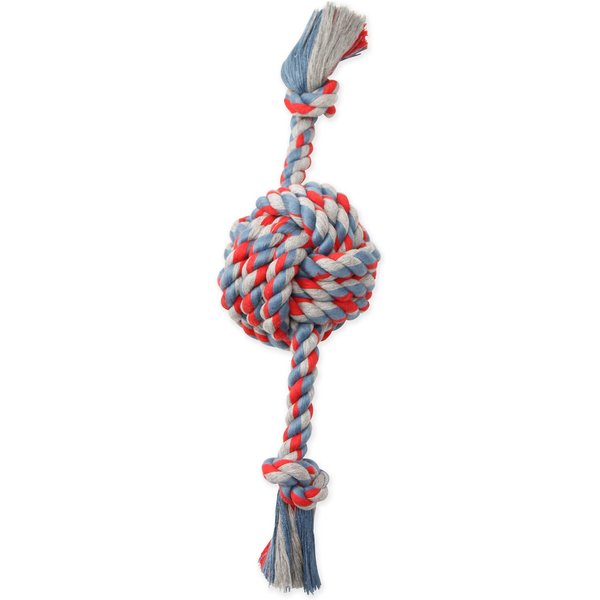 Mammoth Monkey Fist Ball & Rope Ends Dog Toy