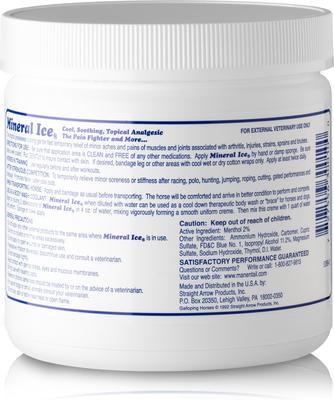 Show full view: Mane 'n Tail Mineral Ice Horse Pain Relieveing Gel, 16-oz jar slide 2 of 3