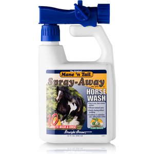 Mane 'n Tail Spray-Away Plant Based Horse Wash Spray, 32-fl oz bottle