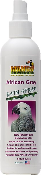 Mango Pet Parrot Bath Spray, 8-fl oz bottle