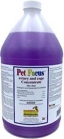 Mango Pet Focus Bird Aviary & Cage Cleaner Concentrate