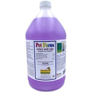 Mango Pet Pet Focus Ready-To-Use Bird Aviary & Cage Cleaner, 1-gal bottle