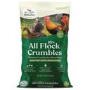 Manna Pro 16% All Flock Crumbles with Probiotics Chicken & Duck Food, 25-lb bag
