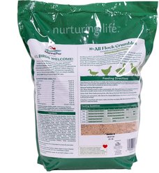 Manna Pro 16% All Flock Crumbles with Probiotics Chicken & Duck Food, 8-lb bag slide 2 of 9