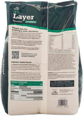 Show full view: Manna Pro 16% Layer Pellets with Probiotics Chicken Food, 8-lb bag slide 2 of 7
