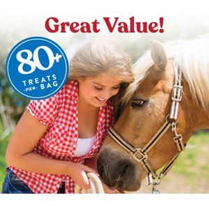 Manna Pro Bite-Size Nuggets Apple Flavored Horse Training Treats, 1-lb bag