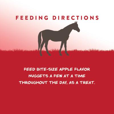 Show full view: Manna Pro Bite-Size Nuggets Apple Flavored Horse Training Treats, 1-lb bag slide 8 of 11