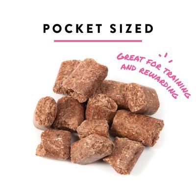 Show full view: Manna Pro Bite-Size Nuggets Peppermint Flavored Horse Training Treats, 4-lb bag slide 3 of 10