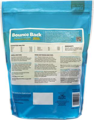 Show full view: Manna Pro Bounce Back Multi-Species Recovery Livestock & Horse Supplement, 4-lb bag slide 2 of 3