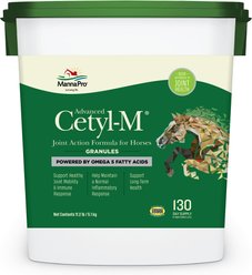 Manna Pro Cetyl-M Joint Support Apple Flavor Granules Horse Supplement, 11.2-lb
