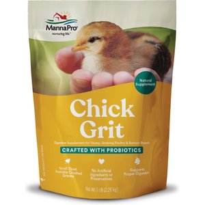 Manna Pro Chick Grit with Probiotics Chicken, 5-lb bag