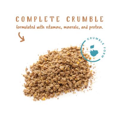 Show full view: Manna Pro Chick Starter Grower Non-Medicated Crumbles Chicken Food, 5-lb bag slide 3 of 11
