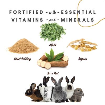 Show full view: Manna Pro Crafted & Complete Rabbit Food, 5-lb bag slide 4 of 8