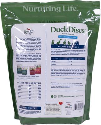 Show full view: Manna Pro Duck Discs Waterfowl Duck Treats, 16-oz bag slide 2 of 9